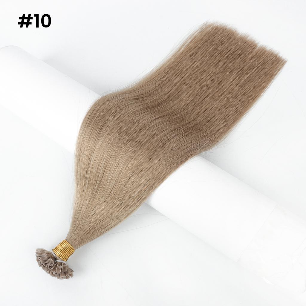 K-Tip Hair Extensions 100% Remy Human Hair Keratin Tip for Quiet Luxury Stealth Wealth Aesthetic Market Ready Professional