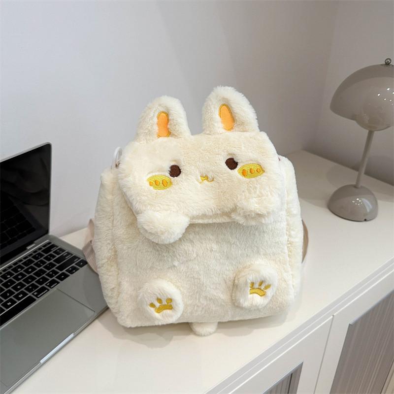 Adorable Plush Bear Backpack Students Filling Stylish Versatility For Daily Use