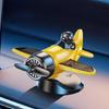 Multipurpose Solar Powered Rotating Aircraft Decors Energy Efficient Dashboard Decoration for Cars Offices Homes Present