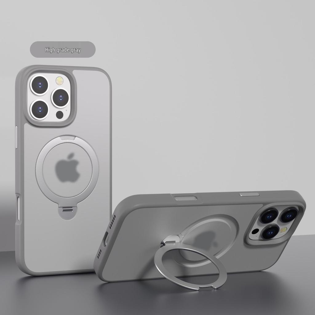 iPhone 16 Pro Max Rotating Magnetic Protective Case with 360° Bracket