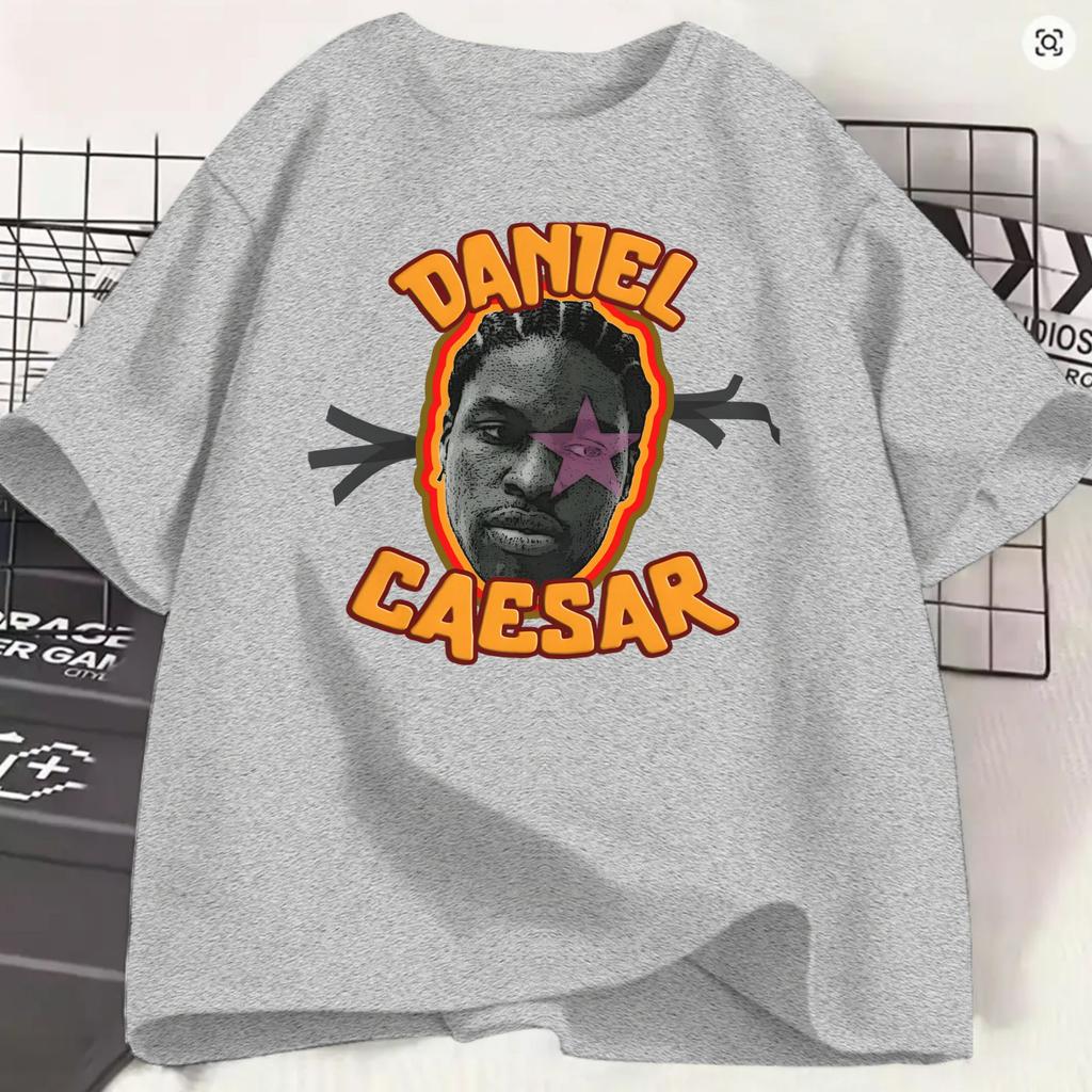 Unisexs TShirts Daniel Caesar Casual Cotton Tee Shirt Short Sleeve Singer T Shirt Crewneck Clothes New Arrival