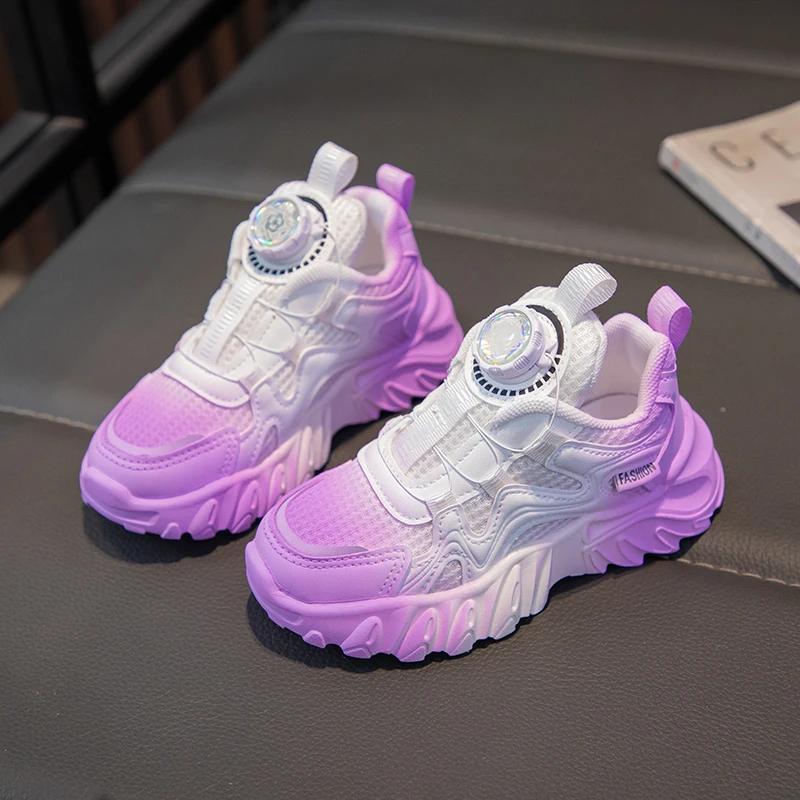 Children Sneakers Unisex Dad's Shoes Baby Boy Trainers Girls Shoes Clunky Sports Tennis Casual Flats Child Infant Footwear