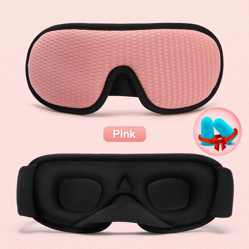 Blocking Light Sleeping Eye Mask Soft Padded Travel Shade Cover Rest Relax Sleeping Blindfold Eye Cover Sleep Mask Eyepatch