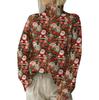 Christmas Sweatshirts For Women Knit Sweater Cute Shirt Fall Turtleneck Pullover Tops