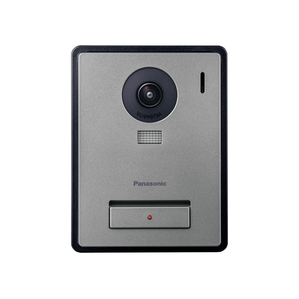 

Panasonic Doorbell Exposure Maximum Viewing Angle of Approximately Horizontally and LED Waterproof VL-VH575AL-H Camera, Type, 170° 100° Vertically, чёрный