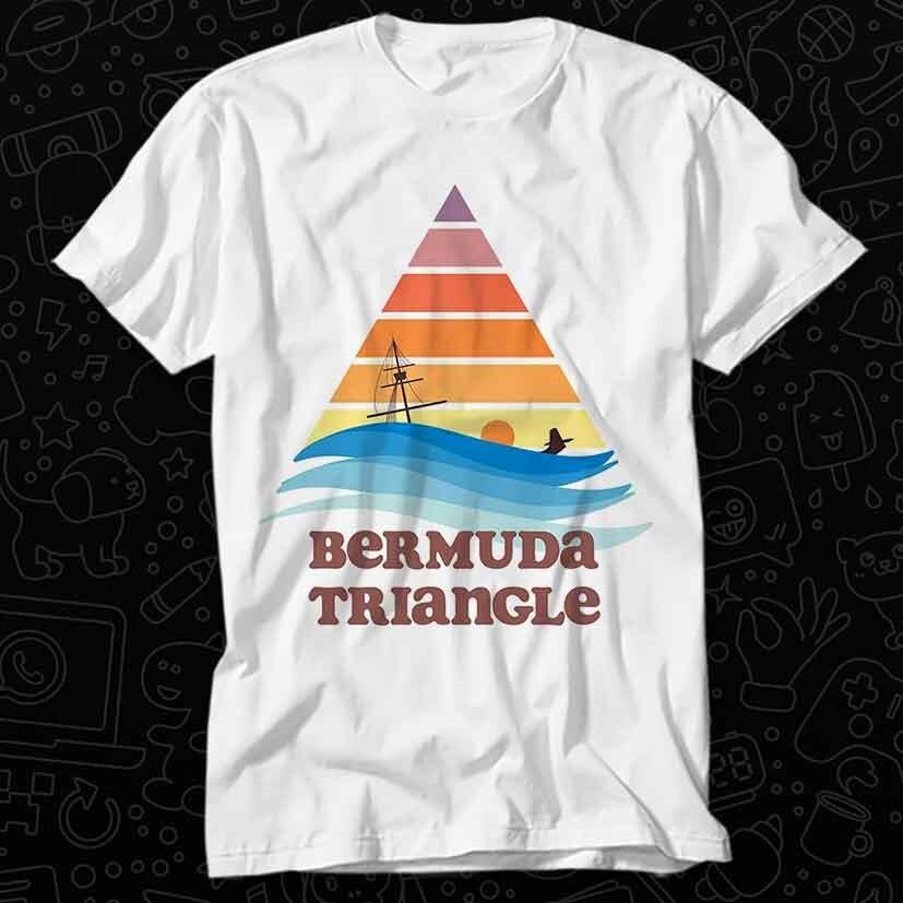 

Bermuda Triangle Ocean Mystery Myth T Shirt 539 XL