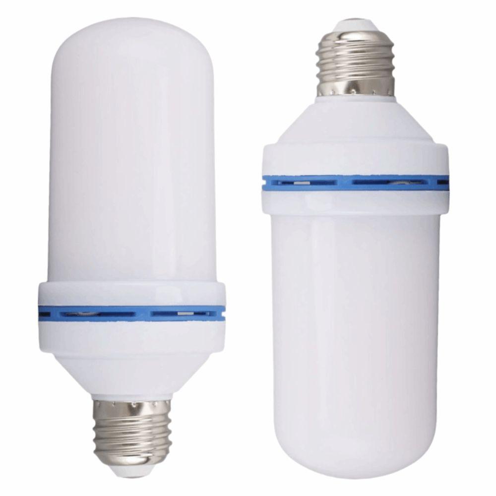 2 Pack Gravity Sensor LED Flame Light Bulbs 4 Modes Flickering Light Bulbs  Halloween