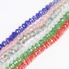 6mm Crystal Flat Beads - DIY Glass Bead Wheel - Abacus Loose Beads - Plated Color - Beaded Accessories