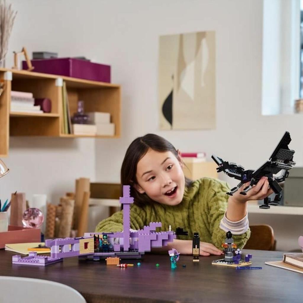 Construction Set Lego Minecraft Multicolor