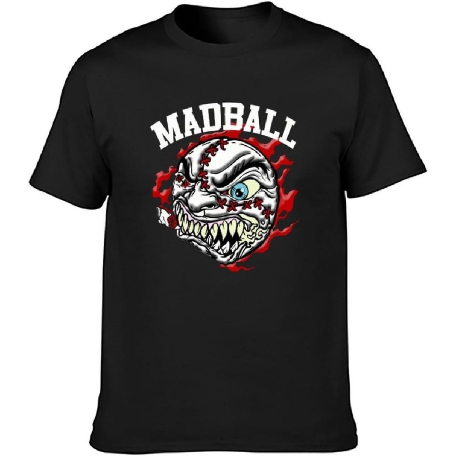 FKSW CN Men s Madball Hardcore Punk Graphic Tee Printed Top Mens Shirt T-Shirts Black S