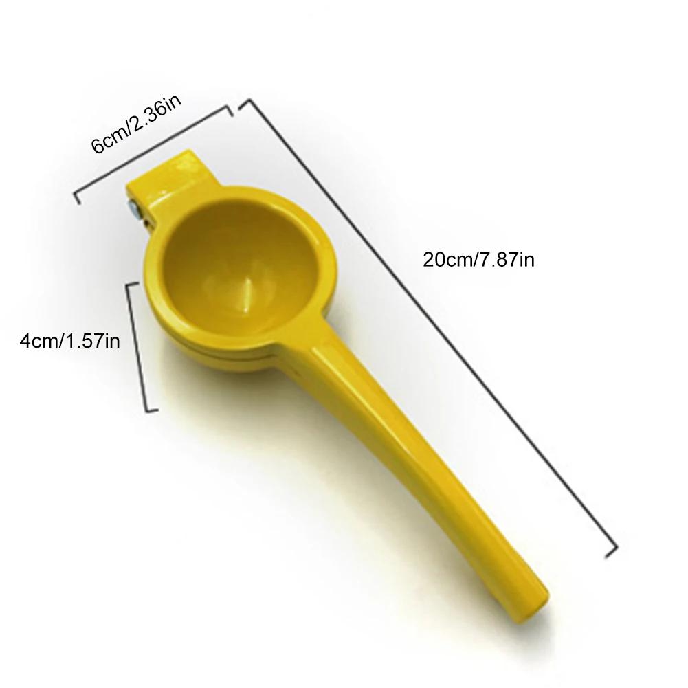 Manual Lemon Squeezer Aluminum Alloy Hand Pressed Orange Lemon Grape Fruit Juicer Practical Kitchen Tools Mini Blender