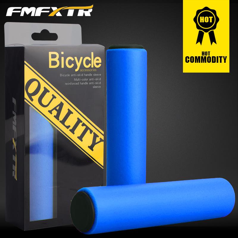 1Pair Bicycle Handlebar Grips Cover Outdoor MTB Mountain Bike Cycling Bicycle Silicone Anti-slip Handlebar Soft Grips