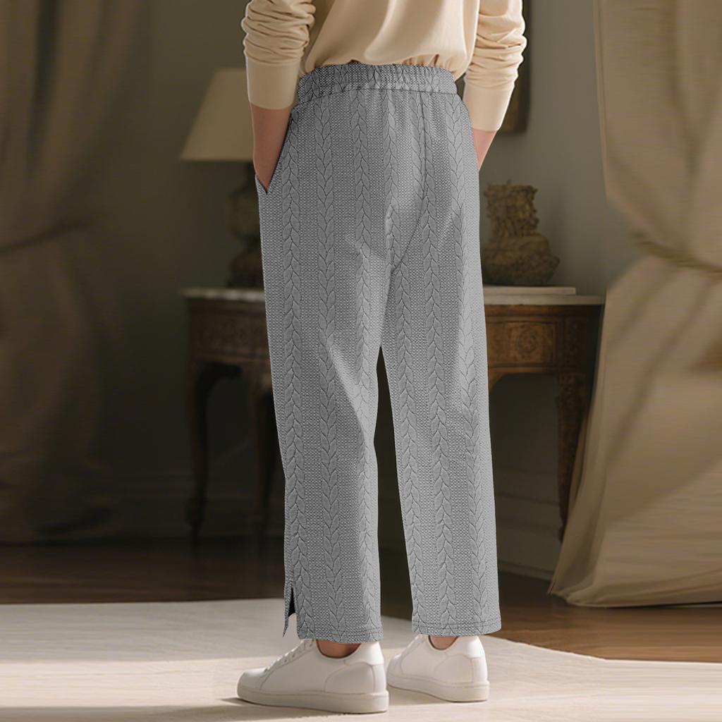 Men's Casual Sports Solid Color Pattern Drawstring Pants