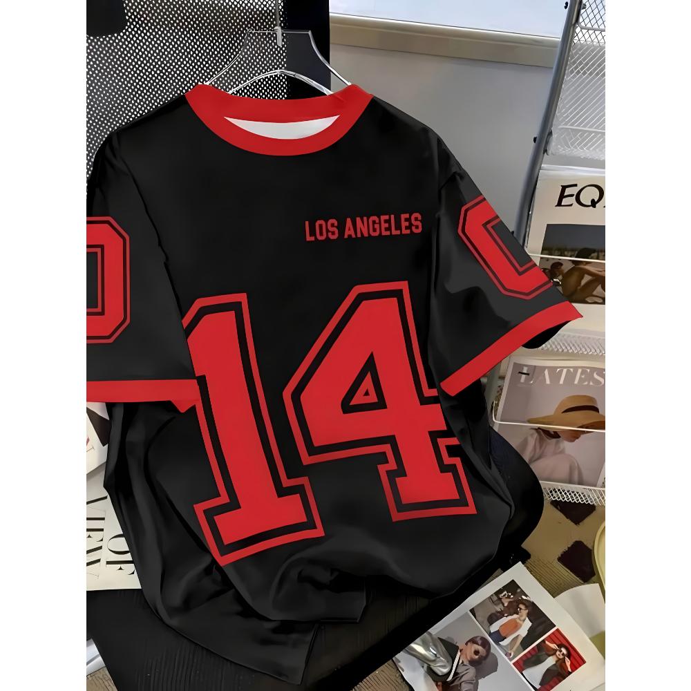 The new men's T-shirt for summer 2025 is casual fashionable comfortable and breathable with 3D digital printing