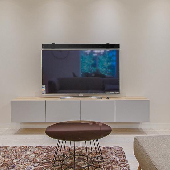 Soundbar Bracket Universal Anti-slip Metal Sound Bar Wall Mounting Holder for Living Room