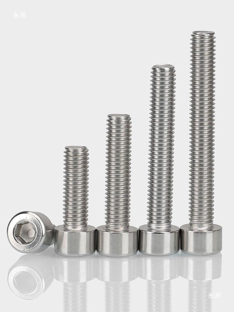 304 Stainless Steel Small Head Hex Socket Screw M2.5-M5