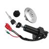 Ignition Switch Fuel Gas Cap Seat Lock Key Replacement for Yamaha YBR125 YBR 125 2007-2014