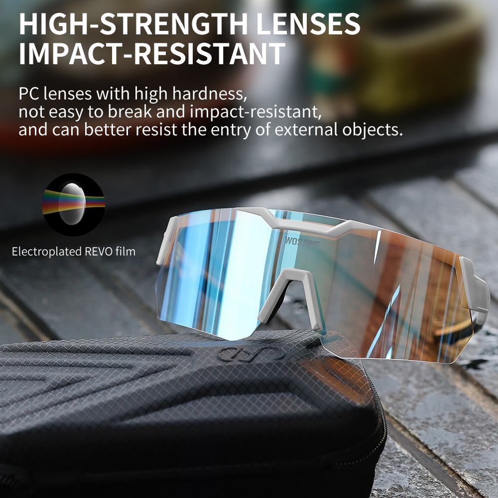 WOSAWE Off-Road Cycling Sunglasses Outdoor Sport Glasses TR90 100%UV MTB Road Bicycle Eyewear