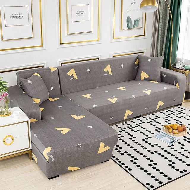 Sofa Cover Elastic All -Inclusive Anti -Cat Scratching Living Room Sofa Lounge Chair Universal Furniture Cover Non -Slip Dustproof