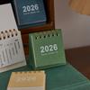 Mini Tischkalender 2026 Klein Stehend Umblätterbar Wochenkalender Kreativer Spiralgebundener Kalender Planer Für Tägliche Terminplanung