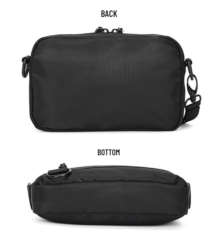 Unisex Trendy Solid Color Crossbody Messenger Bag