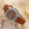 Piece Watch Kuaishou Belt Ladies Watch Not Waterproof Quartz Watch