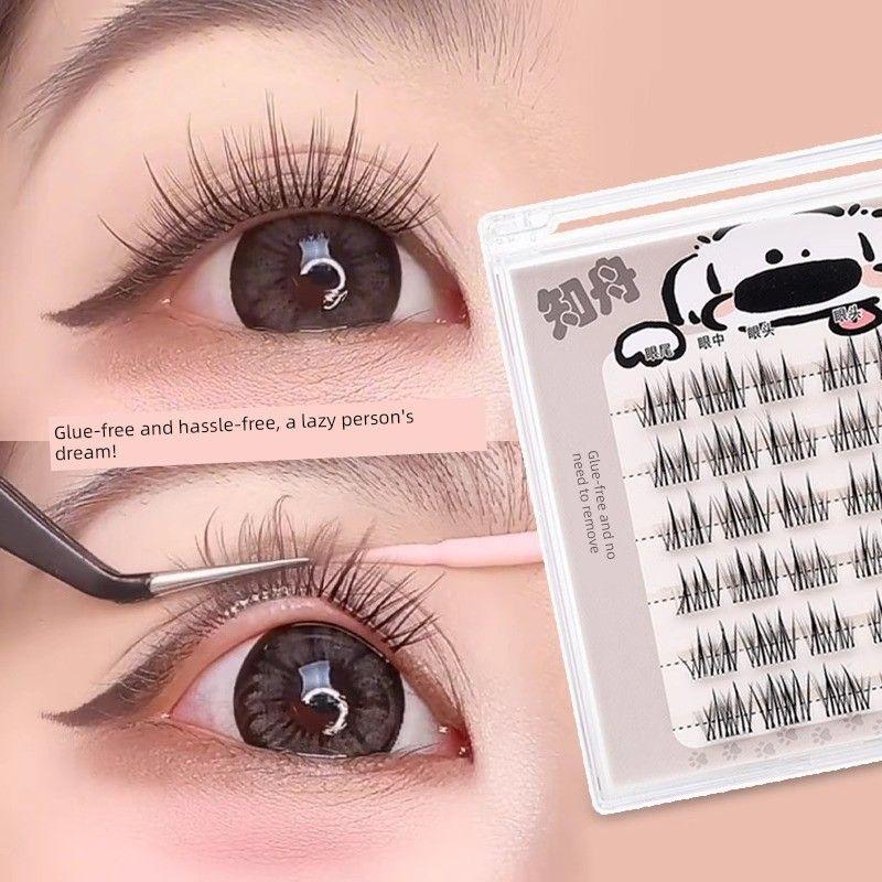 Li Jiaqi Recommends the New Glue-Free Self-Adhesive False Eyelashes, Natural and Realistic Baby Straight Sunflower Style, Reusable