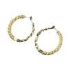 Luxury Large Exaggerated Diamond Hoop Earrings for Women - Cold Style Fashion Jewelry