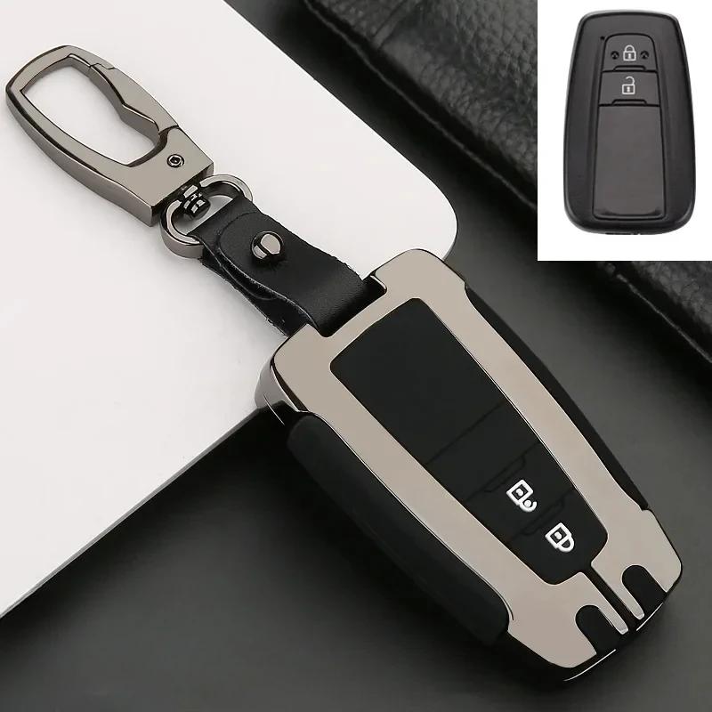 Car Key Case Cover for Toyota Avalon Camry RAV4 Prius CHR C-HR Corolla Land Cruiser Prado Auris Avensis Verso Yaris QG5