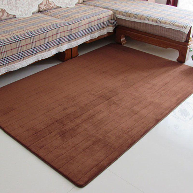 Super Absorbent Coral Velvet Bathroom Mat Offering Safety And Style For Home