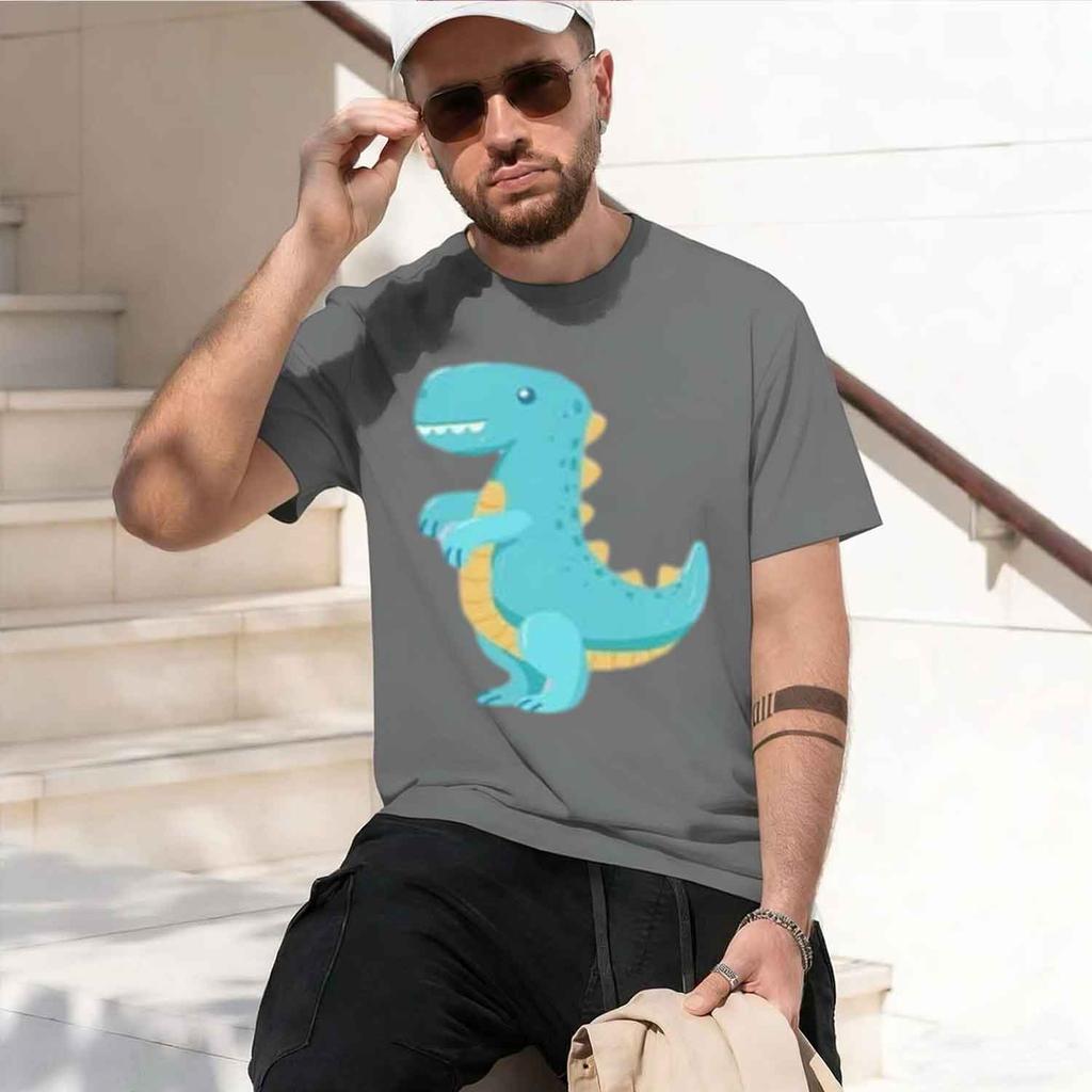 Vintage Dinosaur Cute Ing Gift For Couples Lovers Tshirts Wounisex Unisex Anniversary Retro Style Grh T Shirts Retro 2026 New Model M