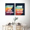 Postere și imprimeuri cu citat cu text nordic amuzant Need My Video Games Pictură pe pânză Poze moderne de perete pentru decorarea camerei de jocuri