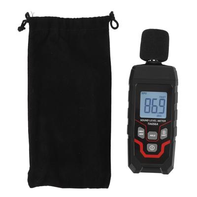 Digitales Dezibelmeter 30,0 bis 130 dBA Messbereich + 1,5 dB Genauigkeit Großes Display Tragbares Schallpegelmessgerät