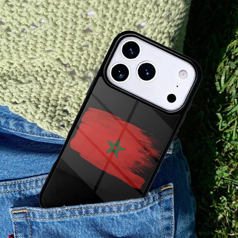 Morocco Flag Moroccan Unique Mobile Phone Case Compatible with IPhone 17 16 15 14 13 12 11Pro Max 17 Air Cover