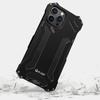 Dual Layers Bumper Metal Phone Case for IPhone 16 15 14 Plus 13 12 16 Pro Max Aluminum Military Shockproof Anti-scratch Cover