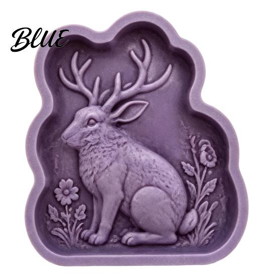 Artistic Patio Entrance Casting Garden Stone Mold Legends Stepping Accents Woodland Silicone Reusable Molds Animal
