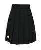 MACKY Pleated Elastic Skirt Black
