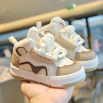 Children's Sports Shoes, Casual Sneakers, High-top Bread Shoes, Children's Baby Daddy Shoes