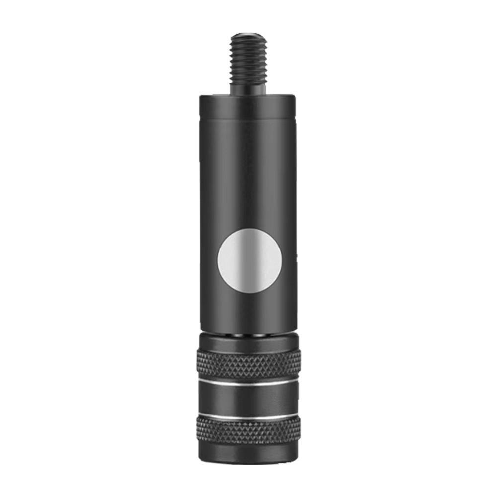 8mm Schnittstelle Kescherkopf-Adapter Anti-Rotation Aluminiumlegierung Schnellverschluss Netzverbinder Angelzubehör