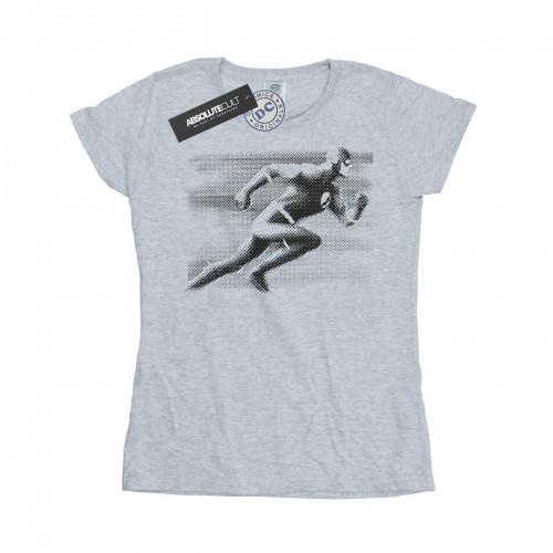 DC Comics Camiseta feminina/senhora The Flash Spot Racer de algodão XXL branco