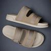 Men's Slippers Summer Trendy Fashion Versatile Drag Wear Soft Soled Beach Shoes Summer Men Sandals