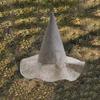 Handmade Patchwork Witch Hat, Patchwork Multi Colored Halloween Witch Hat