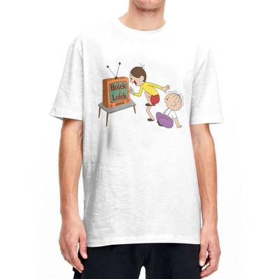 Männer Frauen Bolek I Lolek TV-Show Cartoon Grafik Bedrucktes T-Shirt Zeug Lässig Baumwoll T-Shirt Oberteile Geschenkidee