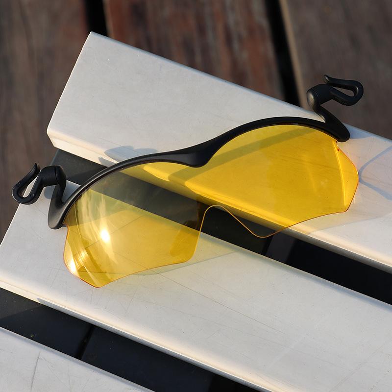 Adjustables Sunglasses With Hat Clip Polarised Clip-On Sunglasses For Hat Brim UV-Proof Anti-Glare Glasses For Outdoor Fishing