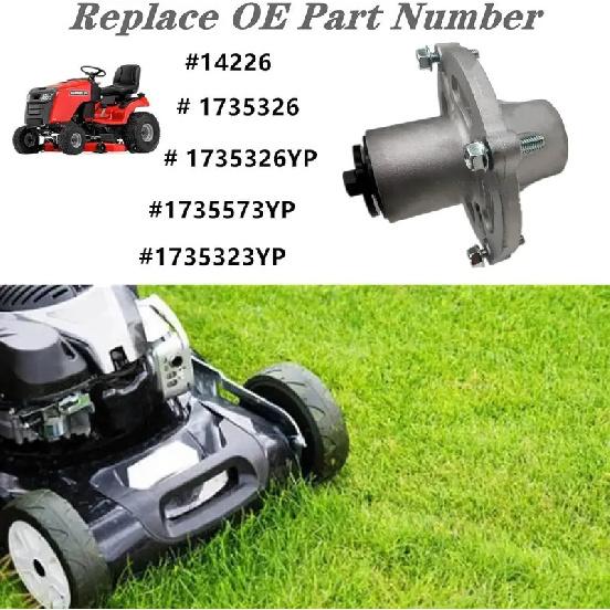 Spindle Assembly Compatible with Snapper Mower 1735326YP 1735326 485866 1735573YP 14226 1735323YP 330240B