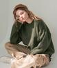 Geullounoteu Cozy Leaf Knit [Khaki]