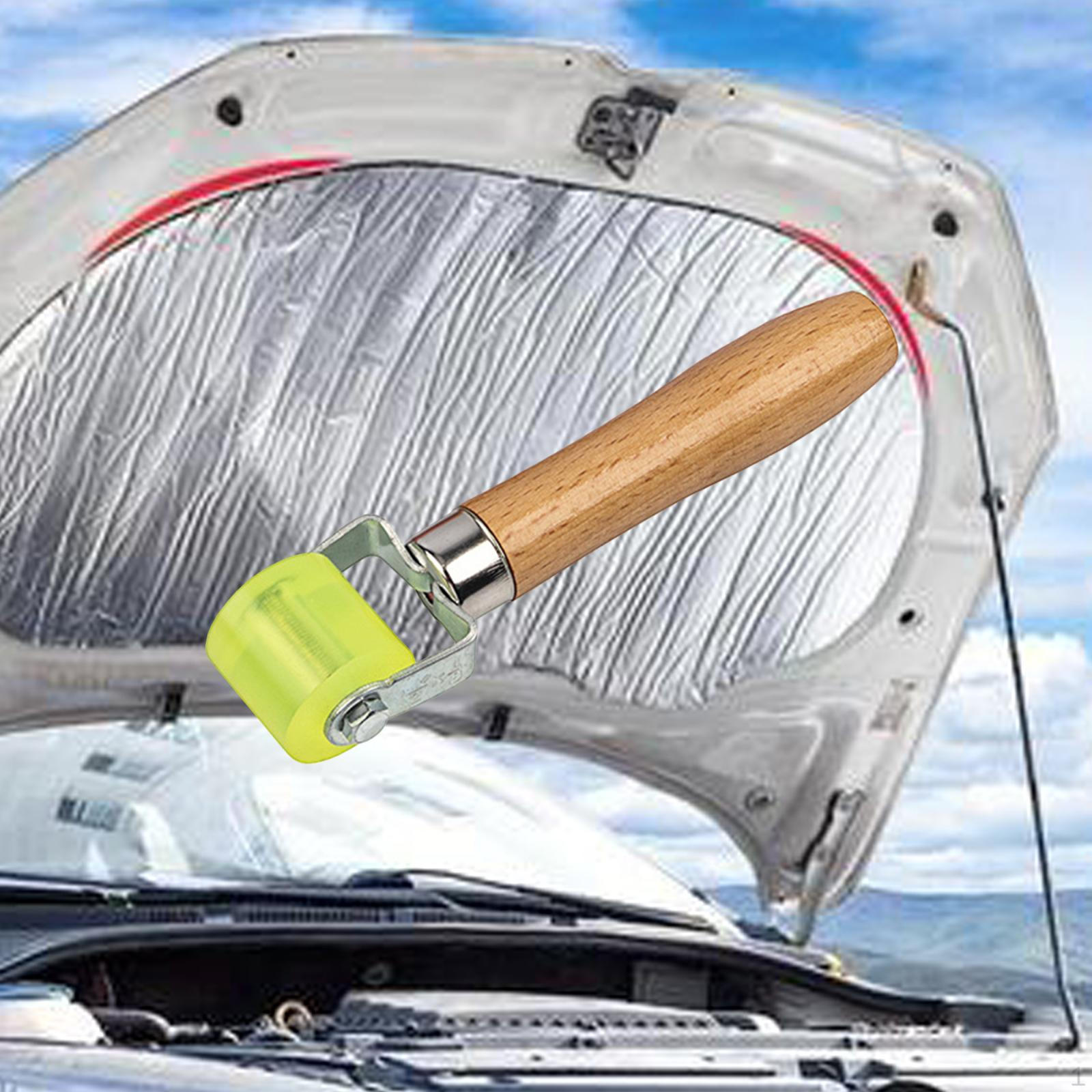 

Звукоизоляция автомобильной аудиосистемы, шумоизоляция роликового шва с деревянной ручкой для Long 175mm Wide 3cm