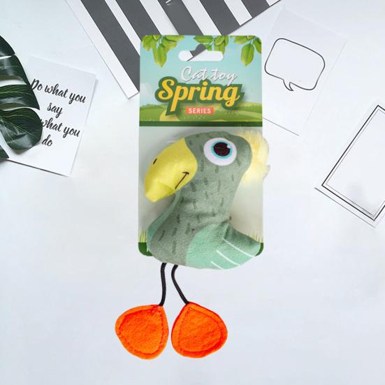 Plush Toy Enhance Bonding Reduce Furniture Damage Durable Bite-resistant Toy for Kittens