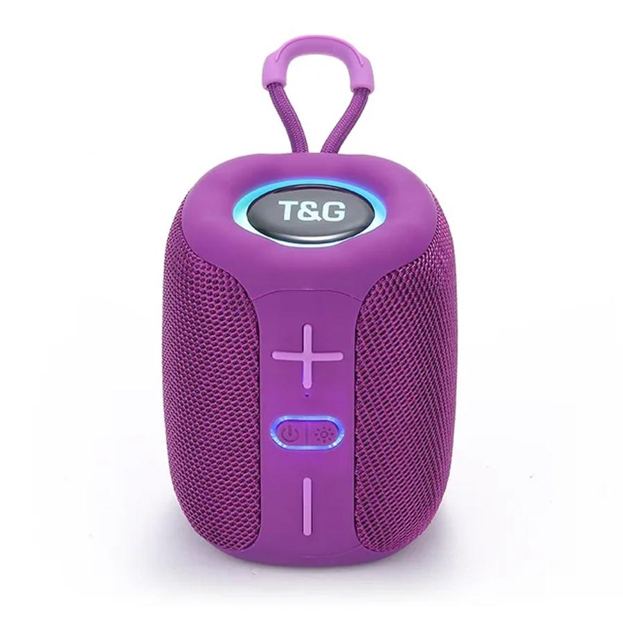 

Small Handheld Speaker Bluetooth Portable Sound Box Music Wireless Subwoofer Mini Radio FM Woofer Bass Computer PC TV Small Audio фіолетовий