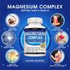 Capsule Complesse di Magnesio: Contiene glicinato di magnesio e malato di magnesio per un assorbimento e un utilizzo massimizzati.